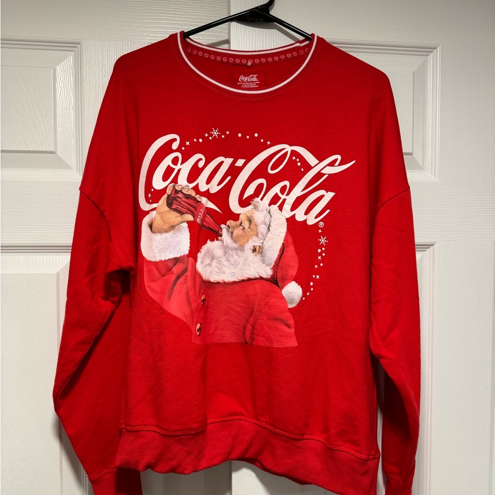 Coca Cola Christmas Santa sweatshirt